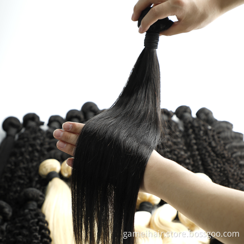 Beauty Hair Custom brazilian Remy Straight Wholesale Price Bundle Virgin Hair Weave Bundles